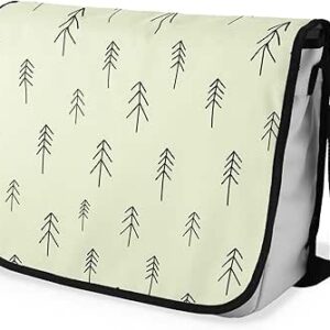 شنطة ماسنجر مدرسية مطبوعة رقمية بحزام اسود للبنات والاولاد من لو جاردين دو لين، شنطة ماسنجر للطلاب، شنط كتف مقاس 29 × 36 سم