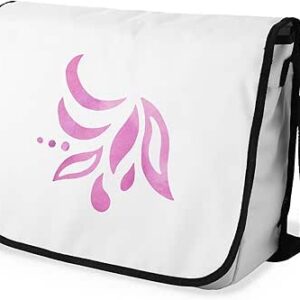 شنطة ماسنجر مدرسية مطبوعة رقمية بحزام اسود للبنات والاولاد من لو جاردين دو لين، شنطة ماسنجر للطلاب، شنط كتف مقاس 29 × 36 سم