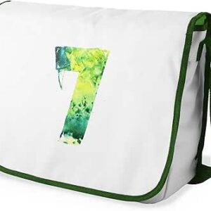 شنطة ماسنجر مدرسية مطبوعة رقميا مع احزمة كاكي للبنات والاولاد من لو جاردين دو لين، شنطة ماسنجر للطلاب، شنط كتف مقاس 29 × 36 سم