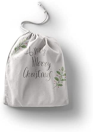 بوناميزون شنطة منتجات قطنية مطبوعة مع رباط، شنطة بقالة قابلة لاعادة الاستخدام، اكياس صديقة للبيئة وقابلة للتحلل البيولوجي، شنطة سفر، شنط تسوق، صديقة للبيئة، قابلة للطي، المقاس: 20×30 سم