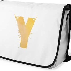 بوناميزون شنطة ماسنجر مدرسية مطبوعة رقميا مع حزام اسود للطلاب، شنطة كروس وشنطة ساعي، شنطة كتف للمدرسة، العودة الى المدرسة، المقاس: 29 × 36 سم