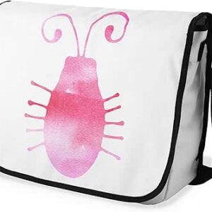 شنطة ماسنجر مدرسية مطبوعة رقمية بحزام اسود للبنات والاولاد من لو جاردين دو لين، شنطة ماسنجر للطلاب، شنط كتف مقاس 29 × 36 سم