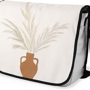 بوناميزون شنطة ماسنجر مدرسية مطبوعة رقميا مع حزام اسود للطلاب، شنطة كروس وشنطة ساعي، شنطة كتف للمدرسة، العودة الى المدرسة، المقاس: 29 × 36 سم