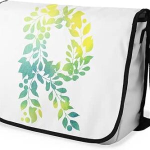 بوناميزون شنطة ماسنجر مدرسية مطبوعة رقميا مع حزام اسود للطلاب، شنطة كروس وشنطة ساعي، شنطة كتف للمدرسة، العودة الى المدرسة، المقاس: 29 × 36 سم