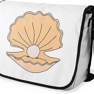 شنطة ماسنجر مدرسية مطبوعة رقمية بحزام اسود للبنات والاولاد من لو جاردين دو لين، شنطة ماسنجر للطلاب، شنط كتف مقاس 29 × 36 سم