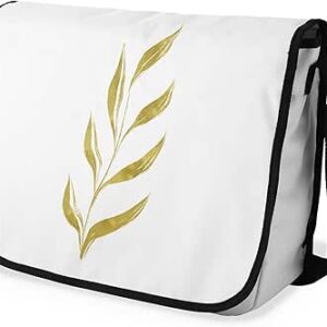 شنطة ماسنجر مدرسية مطبوعة رقمية بحزام اسود للبنات والاولاد من لو جاردين دو لين، شنطة ماسنجر للطلاب، شنط كتف مقاس 29 × 36 سم