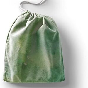 بوناميزون شنطة منتجات قطنية مطبوعة مع رباط، شنطة بقالة قابلة لاعادة الاستخدام، اكياس صديقة للبيئة وقابلة للتحلل البيولوجي، شنطة سفر، شنط تسوق، صديقة للبيئة، قابلة للطي، المقاس: 12×15 سم، قماش