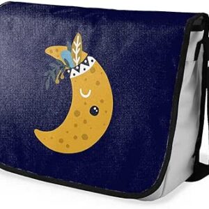 بوناميزون شنطة ماسنجر مدرسية مطبوعة رقميا للطلاب، شنطة كروس بودي وشنطة ساعي، شنطة كتف للمدرسة، العودة الى المدرسة، المقاس: 29 × 36 سم