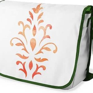 شنطة ماسنجر مدرسية مطبوعة رقميا مع احزمة كاكي للبنات والاولاد من لو جاردين دو لين، شنطة ماسنجر للطلاب، شنط كتف مقاس 29 × 36 سم