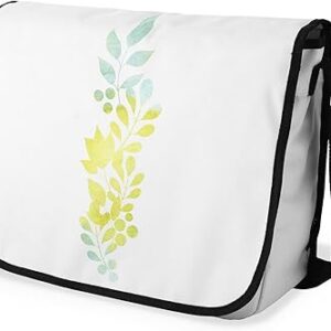 شنطة ماسنجر مدرسية مطبوعة رقمية بحزام اسود للبنات والاولاد من لو جاردين دو لين، شنطة ماسنجر للطلاب، شنط كتف مقاس 29 × 36 سم