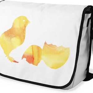 بوناميزون شنطة ماسنجر مدرسية مطبوعة رقميا مع حزام اسود للطلاب، شنطة كروس وشنطة ساعي، شنطة كتف للمدرسة، العودة الى المدرسة، المقاس: 29 × 36 سم