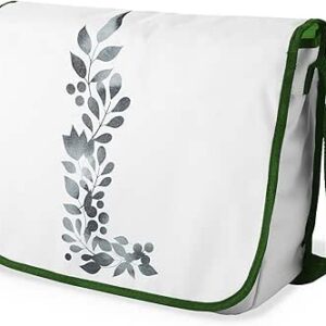 شنطة ماسنجر مدرسية مطبوعة رقميا مع احزمة كاكي للبنات والاولاد من لو جاردين دو لين، شنطة ماسنجر للطلاب، شنط كتف مقاس 29 × 36 سم