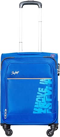 شنطة بعجلات 4 واط من رومبا مقاس 20 انش (E) لون ازرق، من سكاي باجز، بولي بروبيلين (PP)