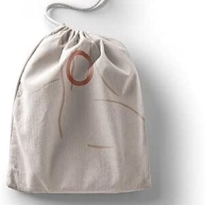 بوناميزون شنطة منتجات قطنية مطبوعة مع رباط، شنطة بقالة قابلة لاعادة الاستخدام، اكياس صديقة للبيئة وقابلة للتحلل البيولوجي، شنطة سفر، شنط تسوق، صديقة للبيئة، قابلة للطي، المقاس: 12×15 سم