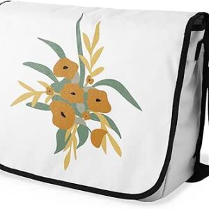 شنطة ماسنجر مدرسية مطبوعة رقمية بحزام اسود للبنات والاولاد من لو جاردين دو لين، شنطة ماسنجر للطلاب، شنط كتف مقاس 29 × 36 سم