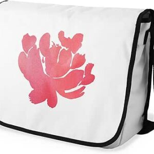 بوناميزون شنطة ماسنجر مدرسية مطبوعة رقميا مع حزام اسود للطلاب، شنطة كروس وشنطة ساعي، شنطة كتف للمدرسة، العودة الى المدرسة، المقاس: 29 × 36 سم