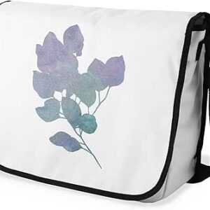 بوناميزون شنطة ماسنجر مدرسية مطبوعة رقميا مع حزام اسود للطلاب، شنطة كروس وشنطة ساعي، شنطة كتف للمدرسة، العودة الى المدرسة، المقاس: 29 × 36 سم