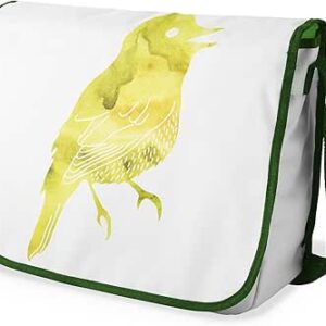 شنطة ماسنجر مدرسية مطبوعة رقميا مع احزمة كاكي للبنات والاولاد من لو جاردين دو لين، شنطة ماسنجر للطلاب، شنط كتف مقاس 29 × 36 سم