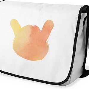 بوناميزون شنطة ماسنجر مدرسية مطبوعة رقميا مع حزام اسود للطلاب، شنطة كروس وشنطة ساعي، شنطة كتف للمدرسة، العودة الى المدرسة، المقاس: 29 × 36 سم