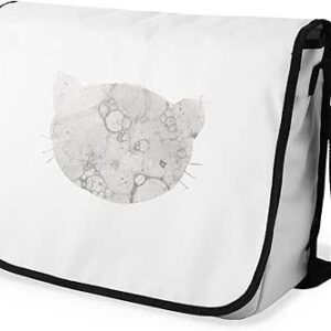 شنطة ماسنجر مدرسية مطبوعة رقمية بحزام اسود للبنات والاولاد من لو جاردين دو لين، شنطة ماسنجر للطلاب، شنط كتف مقاس 29 × 36 سم