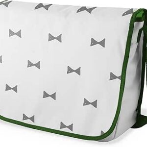 بوناميزون شنطة ماسنجر مدرسية مطبوعة رقميا مع حزام كاكي للطلاب، شنطة كروس وشنطة ساعي، شنطة كتف للمدرسة، العودة الى المدرسة، المقاس: 29 × 36 سم