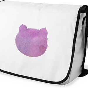 بوناميزون شنطة ماسنجر مدرسية مطبوعة رقميا مع حزام اسود للطلاب، شنطة كروس وشنطة ساعي، شنطة كتف للمدرسة، العودة الى المدرسة، المقاس: 29 × 36 سم