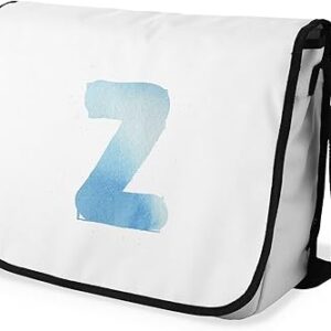 بوناميزون شنطة ماسنجر مدرسية مطبوعة رقميا مع حزام اسود للطلاب، شنطة كروس وشنطة ساعي، شنطة كتف للمدرسة، العودة الى المدرسة، المقاس: 29 × 36 سم