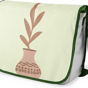 بونامايسون حقيبة مدرسية رسول مطبوعة رقميًا مع حزام كاكي للطلاب ، حقيبة كروس بودي ، حقيبة ساعي ، حقيبة كتف للمدرسة، العودة إلى المدرسة، الحجم: 29 × 36 سم، ألوان متعددة