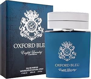 عطر أوكسفورد بلو من إنجليش لاندري أو دو برفوم بخاخ 3.4 أونصة - 100 مل (للرجال)