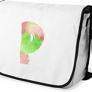 بوناميزون شنطة ماسنجر مدرسية مطبوعة رقميا مع حزام اسود للطلاب، شنطة كروس وشنطة ساعي، شنطة كتف للمدرسة، العودة الى المدرسة، المقاس: 29 × 36 سم، للأطفال من الجنسين