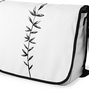 شنطة ماسنجر مدرسية مطبوعة رقمية بحزام اسود للبنات والاولاد من لو جاردين دو لين، شنطة ماسنجر للطلاب، شنط كتف مقاس 29 × 36 سم