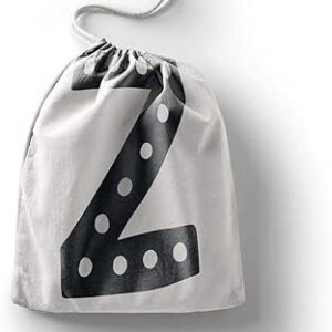 بوناميزون شنطة منتجات قطنية مطبوعة مع رباط، شنطة بقالة قابلة لاعادة الاستخدام، اكياس صديقة للبيئة وقابلة للتحلل البيولوجي، شنطة سفر، شنط تسوق، صديقة للبيئة، قابلة للطي، المقاس: 12×15 سم