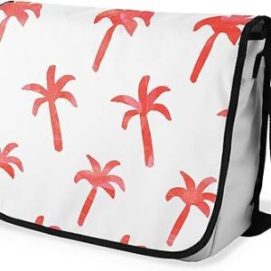 شنطة ماسنجر مدرسية مطبوعة رقمية بحزام اسود للبنات والاولاد من لو جاردين دو لين، شنطة ماسنجر للطلاب، شنط كتف مقاس 29 × 36 سم