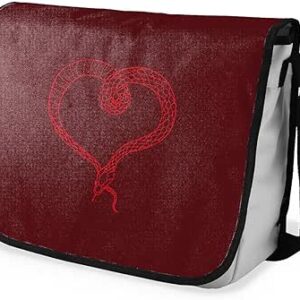 بوناميزون شنطة ماسنجر مدرسية مطبوعة رقميا للطلاب، شنطة كروس بودي وشنطة ساعي، شنطة كتف للمدرسة، العودة الى المدرسة، المقاس: 29 × 36 سم