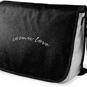 بوناميزون شنطة ماسنجر مدرسية مطبوعة رقميا للطلاب، شنطة كروس بودي وشنطة ساعي، شنطة كتف للمدرسة، العودة الى المدرسة، المقاس: 29 × 36 سم، ألوان متعددة