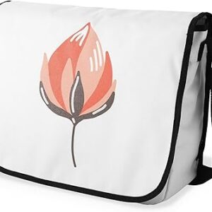 شنطة ماسنجر مدرسية مطبوعة رقمية بحزام اسود للبنات والاولاد من لو جاردين دو لين، شنطة ماسنجر للطلاب، شنط كتف مقاس 29 × 36 سم