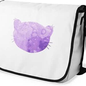 شنطة ماسنجر مدرسية مطبوعة رقمية بحزام اسود للبنات والاولاد من لو جاردين دو لين، شنطة ماسنجر للطلاب، شنط كتف مقاس 29 × 36 سم