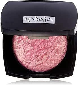 كراجا جولد اند برونز حمر خدود بألوان وردية وبرونزيه بتقنية الكيك باودر - زهري ذهبي - 17