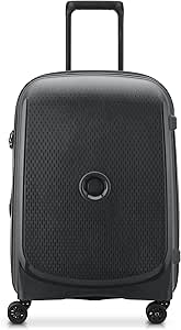 ديلسي باريس شنطة سفر بلس من بيلمونت مقاس 55 سم لون اسود 25×35×55 بولي بروبيلين PP