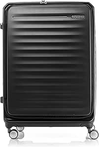 شنطة سفر فرونتيك بعجلات دوارة من اميركان توريستر مقاس 79 سم معتمدة ادارة السفر والمواصلات بولي كربونات PC