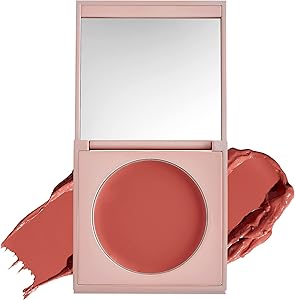 سيجما بيوتي بلش كريمي - بلشر كريمي مرطب للخدود والشفاه، خفيف الوزن، تركيبة لامعة قابلة للبناء مع مكونات مغذية (الباشمينا، سلمون روز شين)