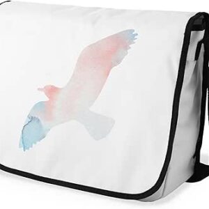 بوناميزون شنطة ماسنجر مدرسية مطبوعة رقميا مع حزام اسود للطلاب، شنطة كروس وشنطة ساعي، شنطة كتف للمدرسة، العودة الى المدرسة، المقاس: 29 × 36 سم