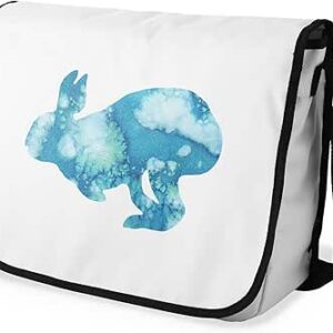 بوناميزون شنطة ماسنجر مدرسية مطبوعة رقميا مع حزام اسود للطلاب، شنطة كروس وشنطة ساعي، شنطة كتف للمدرسة، العودة الى المدرسة، المقاس: 29 × 36 سم