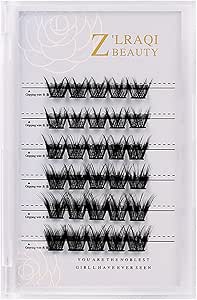 رموش صناعية فردية ذاتية اللصق من لليستور، رموش صناعية خالية من الصمغ، رموش بمظهر طبيعي