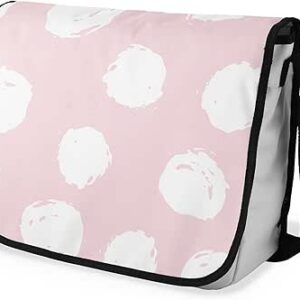 شنطة ماسنجر مدرسية مطبوعة رقمية بحزام اسود للبنات والاولاد من لو جاردين دو لين، شنطة ماسنجر للطلاب، شنط كتف مقاس 29 × 36 سم