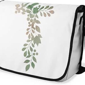 شنطة ماسنجر مدرسية مطبوعة رقمية بحزام اسود للبنات والاولاد من لو جاردين دو لين، شنطة ماسنجر للطلاب، شنط كتف مقاس 29 × 36 سم