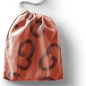 بوناميزون شنطة منتجات قطنية مطبوعة مع رباط، شنطة بقالة قابلة لاعادة الاستخدام، اكياس صديقة للبيئة وقابلة للتحلل البيولوجي، شنطة سفر، شنط تسوق، صديقة للبيئة، قابلة للطي، المقاس: 12×15 سم