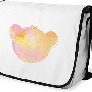 بوناميزون شنطة ماسنجر مدرسية مطبوعة رقميا مع حزام اسود للطلاب، شنطة كروس وشنطة ساعي، شنطة كتف للمدرسة، العودة الى المدرسة، المقاس: 29 × 36 سم