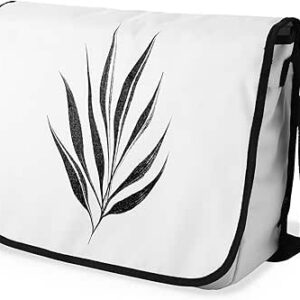 شنطة ماسنجر مدرسية مطبوعة رقمية بحزام اسود للبنات والاولاد من لو جاردين دو لين، شنطة ماسنجر للطلاب، شنط كتف مقاس 29 × 36 سم