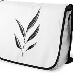 شنطة ماسنجر مدرسية مطبوعة رقمية بحزام اسود للبنات والاولاد من لو جاردين دو لين، شنطة ماسنجر للطلاب، شنط كتف مقاس 29 × 36 سم